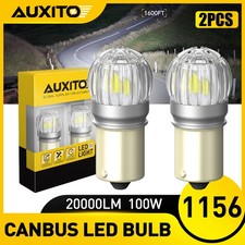 2X AUXITO LED 1156 P21W White