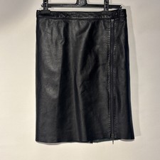 M&S Black Genuine Leather