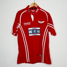 Llanelli Scarlets 2000s Home KooGa Rugby Shirt M Men’s Red