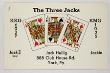 1966 York PA CB Radio QSL Card