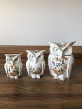 Aynsley Cottage Garden 3 x Owl