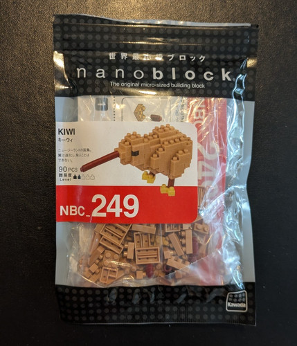 Nanoblock nbc249 kiwi - nanoblock, 90pcs