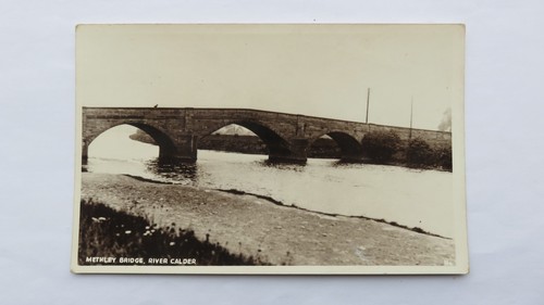 Postcard methley bridge - postcard, over
