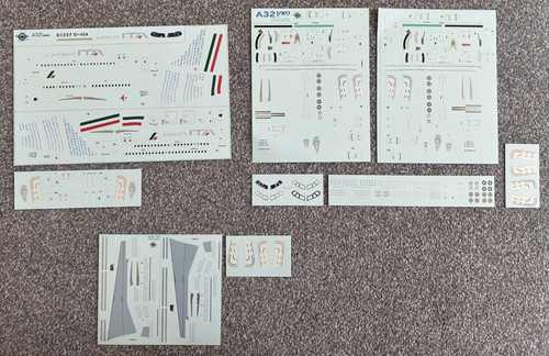 Authentic airliner decals - airliner, ita