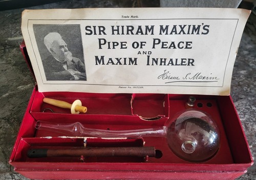 Sir hirram maxim - pipe, of