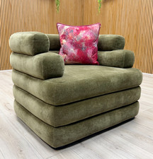 Sofology 'Stacked' Olive Green