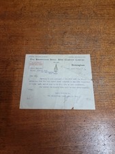 The Birmingham Small Arms Company Bsa Cycle 1912 Letter Bicycle All Black Model