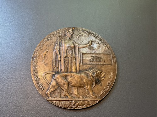 Ww1 memorial plaque william - ww1,