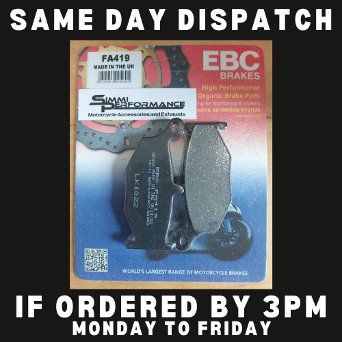 Ebc rear brake pads for - brake,