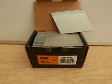 2500 DEWALT 63MM 16 GAUGE 20* GALVANISED BRAD NAILS DC618 DCN660 DNBA1663GZ