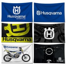Husqvarna Banner Powerline Battery Compatible Garage Ytz7s Honda Man Sign