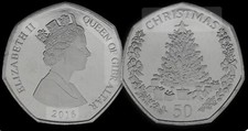 2016 Gibraltar Christmas 50p