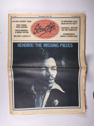 Jimi hendrix newspaper street - newspaper,
