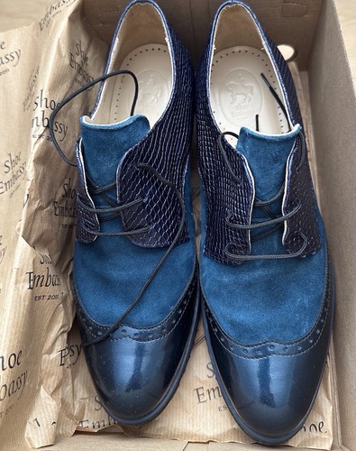 Ladies shoe embassy blue - shoe,