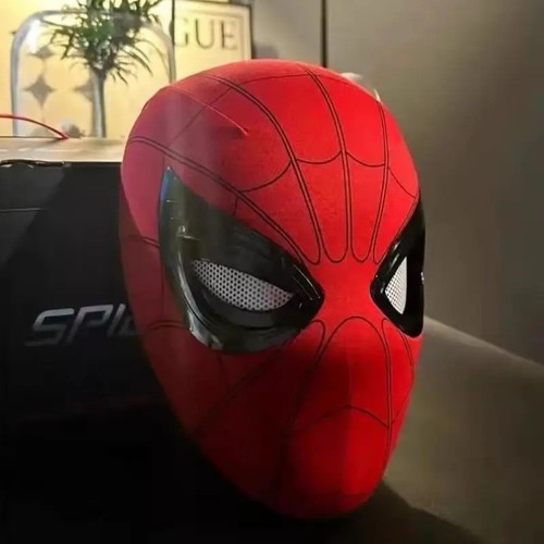Spider man face - mask, moving