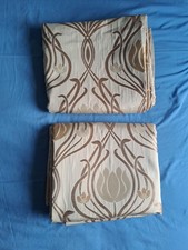 Bespoke Made Dunelm Lined Curtains Ring Top