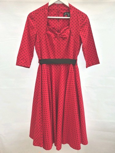 Hell bunny vixen red black - hell, &
