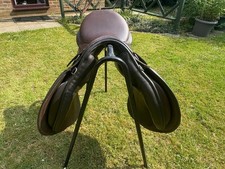 Used once English   19" GP  Spring Tree Saddle by Calcutt & Sons 