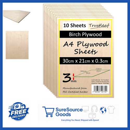 Pack birch plywood - a4,