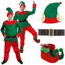 ADULTS ELF COSTUME 5 PC ADULT