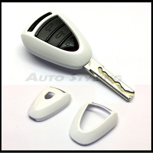 Gloss white key fob - cover, for