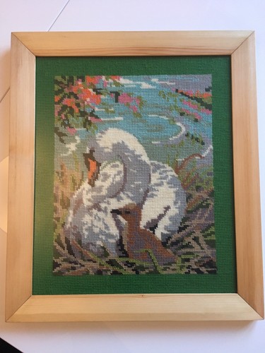 Swan and cygnet - and,