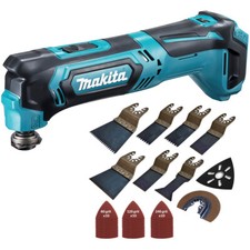 Makita TM30DZ 12V CXT Cordless Multi Tool Body with 39 Piece Accessories Set