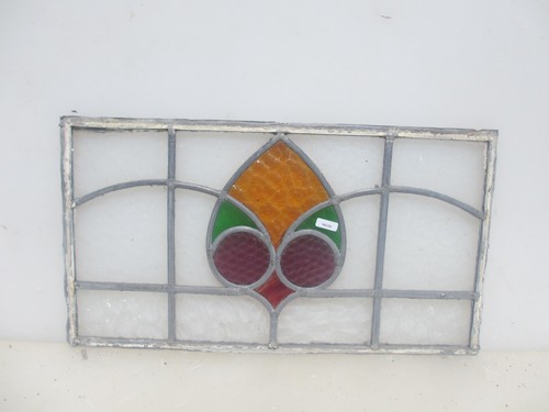 Antique stained glass window - glass,