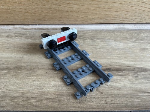 Lego train city railway stop - train,