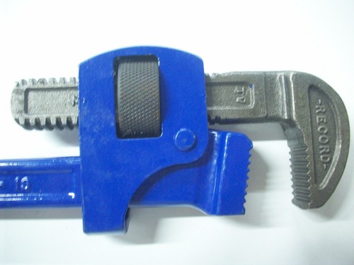 Record stilsons pipe wrench - record,