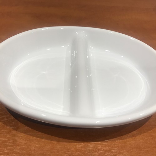 Oval divided vegetable and - oval,