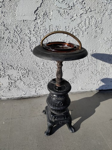 Pot belly stove ashtray - ashtray, 21