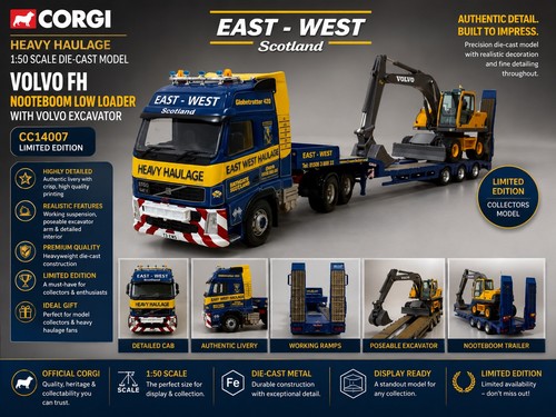 Corgi heavy haulage scale - 1:50,