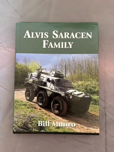 Hardback book alvis saracen - hardback,