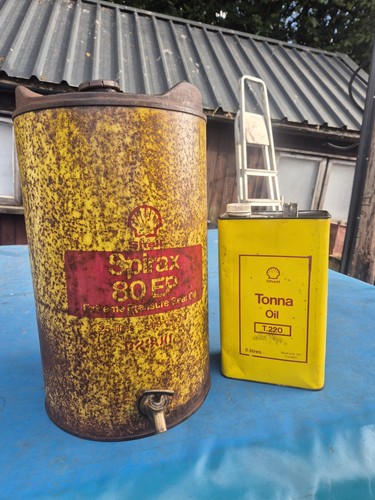 Shell gallon spirax can - 5, 80