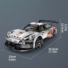 1:10 Brick Block Build Porsche
