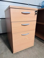 Solid Pedestal Under Desk