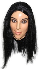 Latex Female Mask Rubber Human