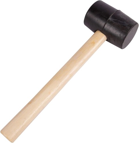 16oz rubber mallet hammer - rubber,