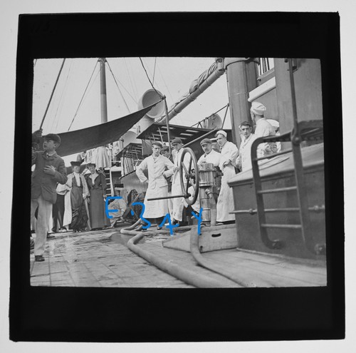 Photo norway men ship - men, near