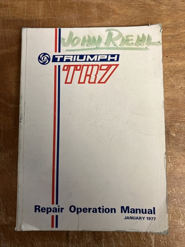 Triumph tr7 original repair - original,