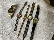 5 x old watches