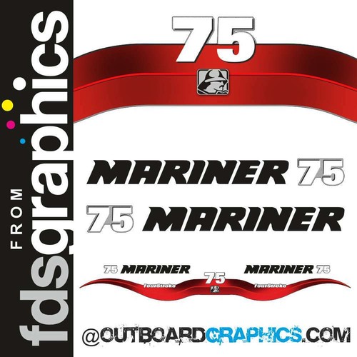 Mariner 75hp stroke outboard - 4,