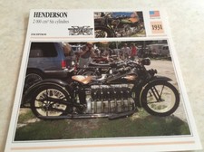 Map Motorcycle Henderson 2000