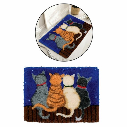 Embroidery carpet latch hook - carpet,