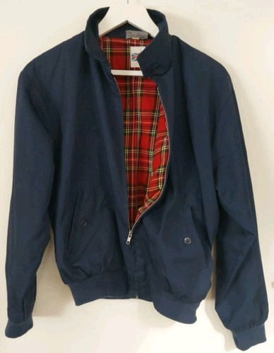 Reclaimed vintage blue bomber - reclaimed,