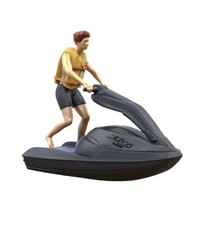 1/18 (Other Sizes Available) Jetski Rider Standing -  Unpainted