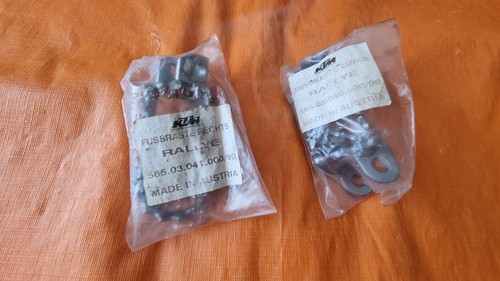 Rider foot pegs ktm - foot, rally