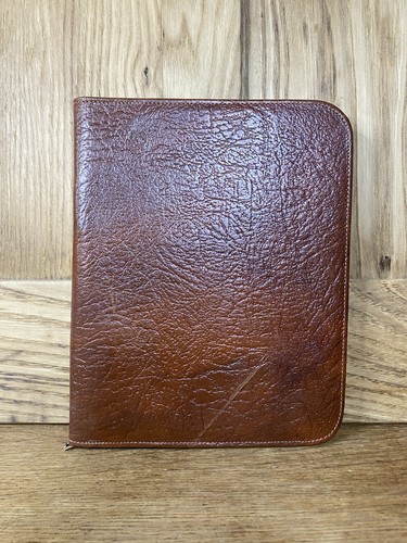 Vintage real calf leather made - calf,