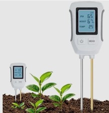 Mcbazel Soil Meter,3 in 1 Digital Plant Soil Moisture Meter with Ph/Moisture/Tem